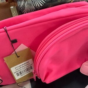 Pink make up bags